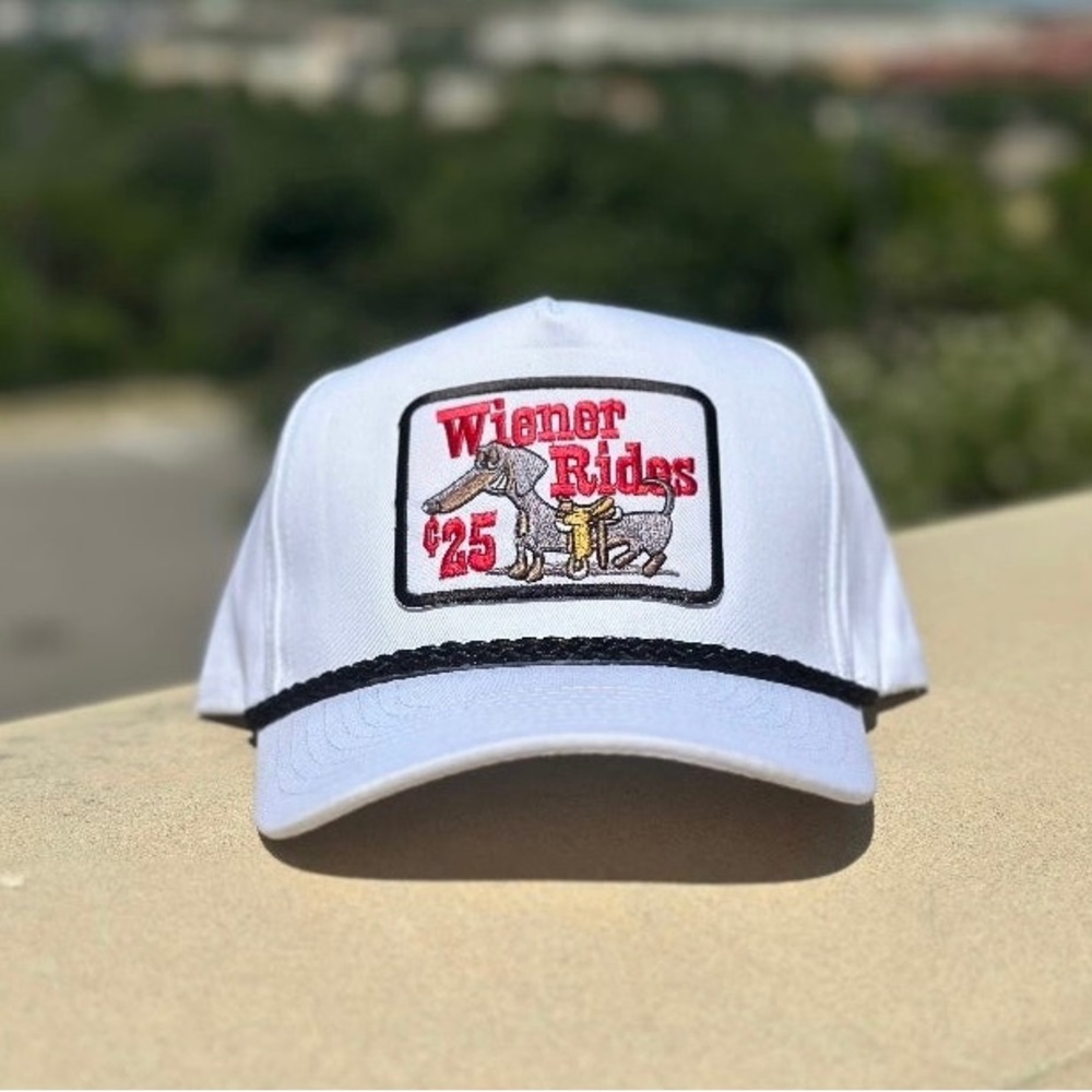 Wiener Rides Black Rope Hat - Picture 2 of 3